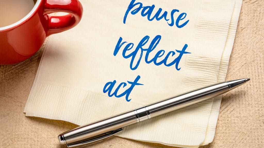 Pausa di riflessione