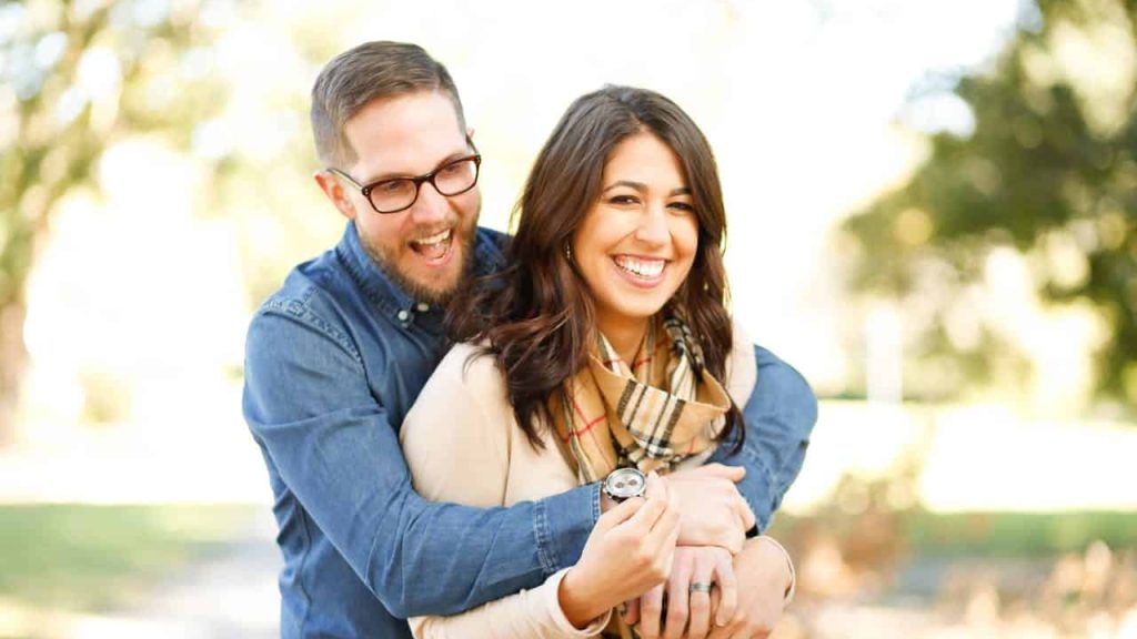 matrimonio coppia felice